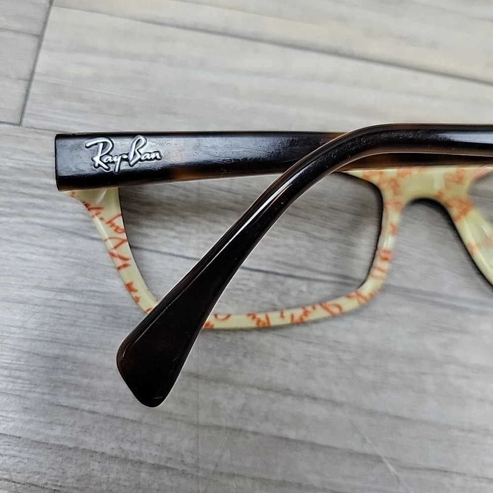 Ray-Ban‎ RB5256 5057 Eyeglasses Brown Tortoise Frames Only 52-16-135mm